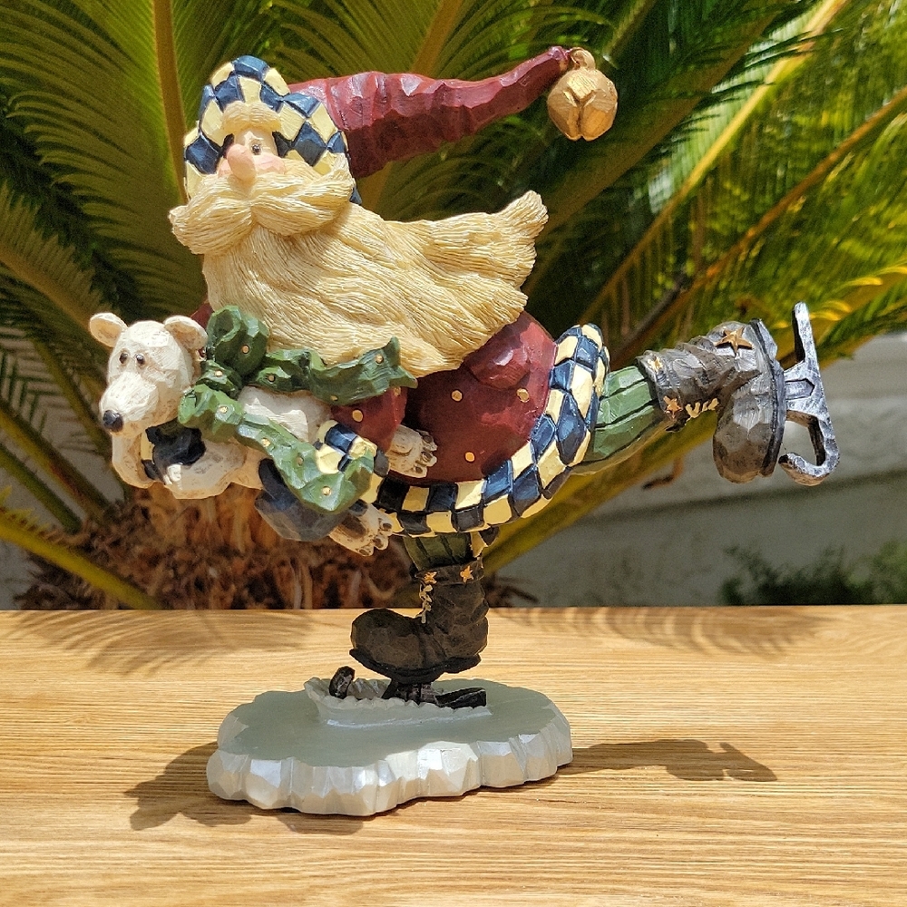 1998 The Boyds Collection Limited Edition #5185 "Santa...Quick as a Flash"